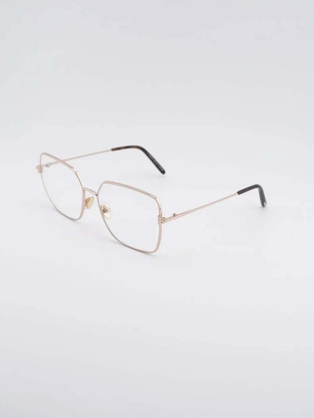 Tom Ford FT5739-B 028 Eyeglasses Gold 57mm Butterfly Frame
